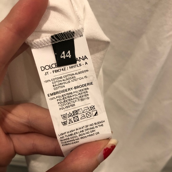 BNWT dolce and gabbana famous t-shirt - Picture 7 of 7